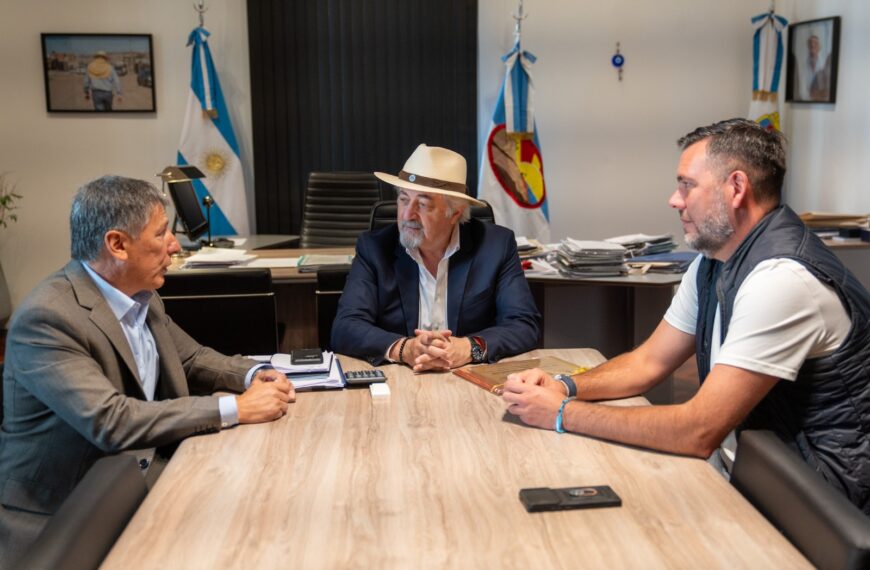 El intendente recibió a referentes de fundaciones vinculadas al Congreso Patagónico de Derecho Civil y Comercial