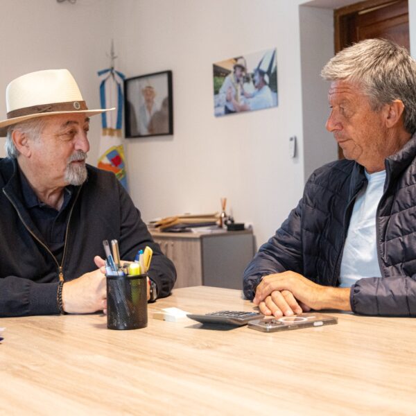 Othar se reunió con el vicegobernador para avanzar en una obra histórica para la región