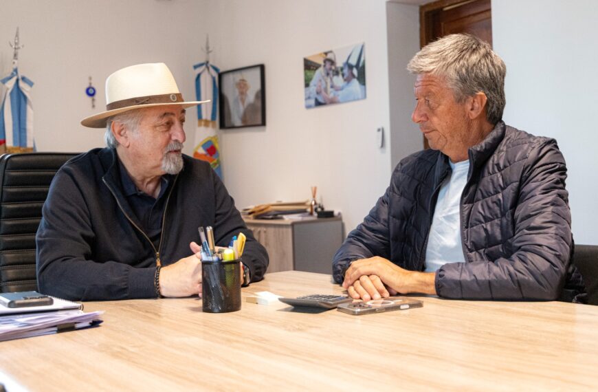 Othar se reunió con el vicegobernador para avanzar en una obra histórica para la región
