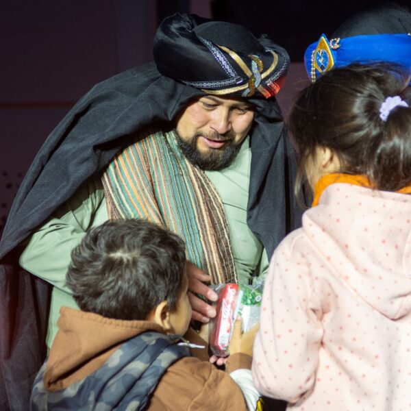Comodoro vivió la llegada de los Reyes Magos en la Costanera