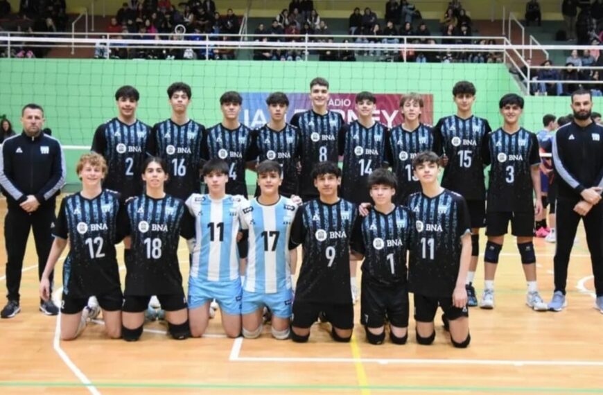Vóley: En Comodoro se jugará el Sudamericano U17 masculino