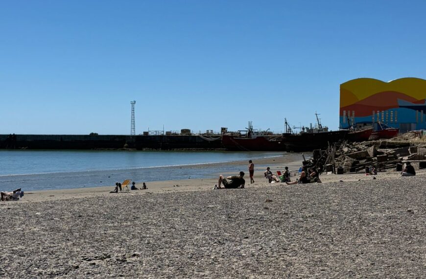 Vuelve el calor a Comodoro y Rada Tilly