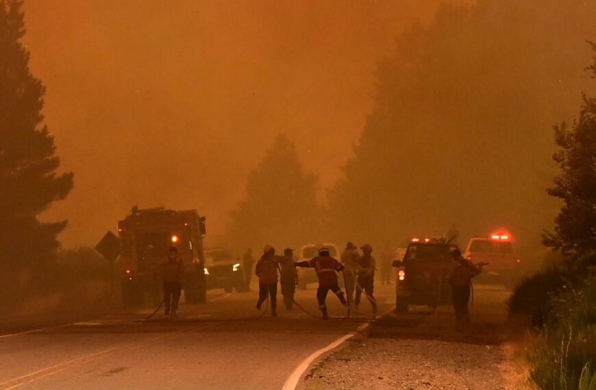 Desde UTHGRA alertan por el fuerte impacto de los incendios en la Cordillera sobre el turismo