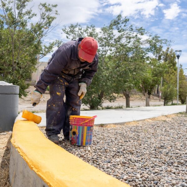 El Municipio intervino la plaza del barrio Quirno Costa