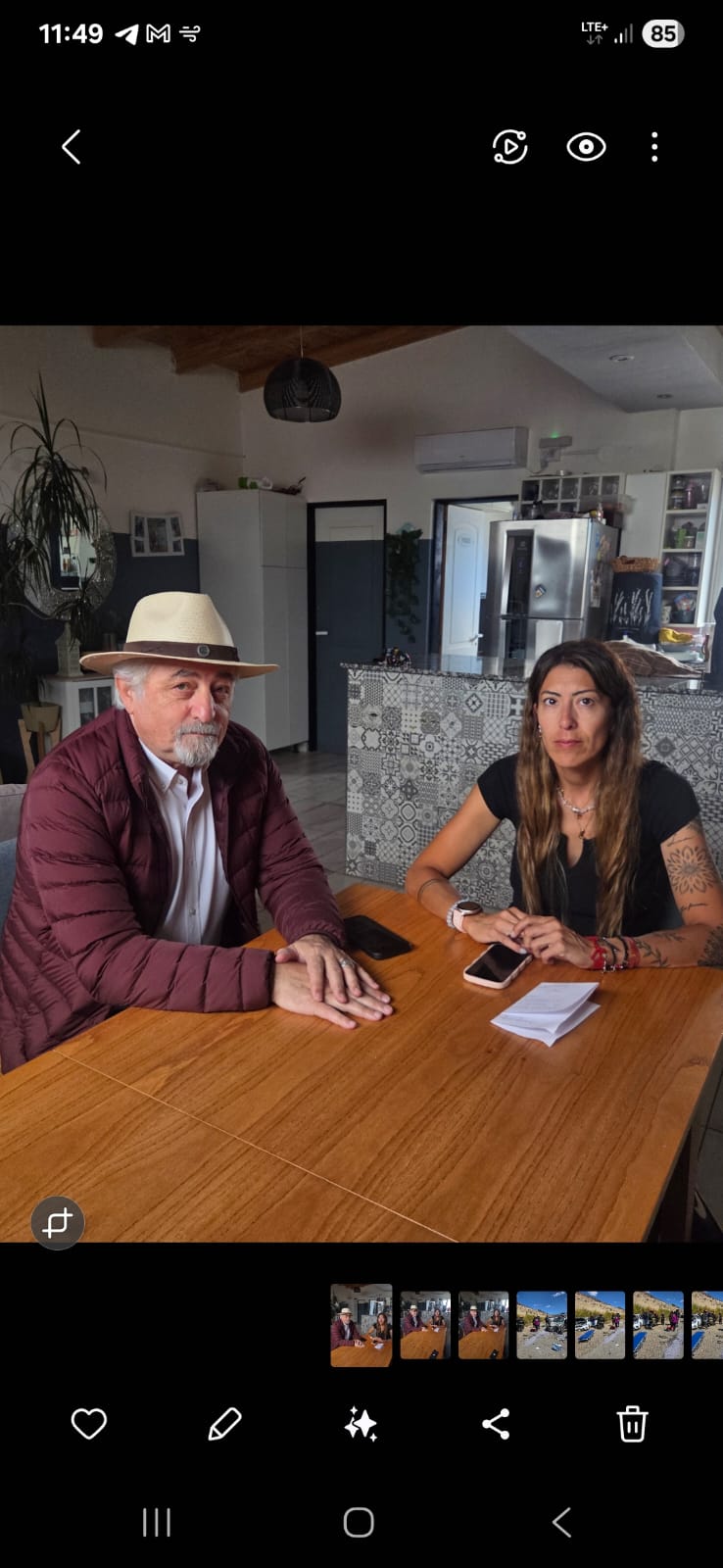 Othar Macharashvili visitó a la familia Schwab y pidió justicia inmediata por el crimen de Valeria