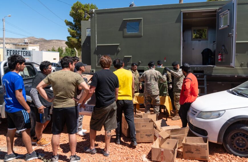 Comodoro Rivadavia: la Provincia acompaña a los afectados por el deslizamiento con un plan de asistencia de más de $6.000 millones