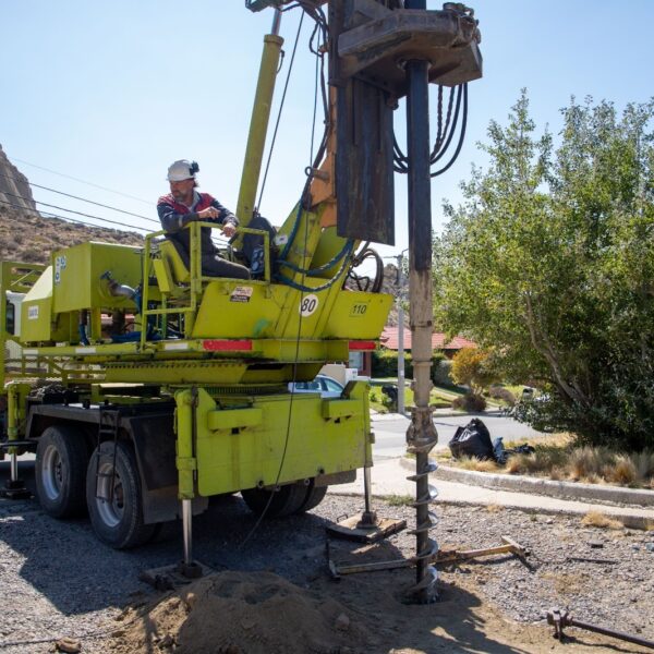 Se avanza con tareas de excavaciones y muestreos en Médanos