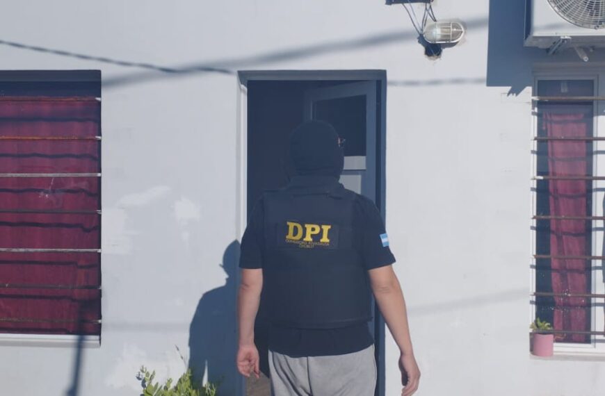 Allanamiento y detención por tentativa de homicidio en Comodoro Rivadavia