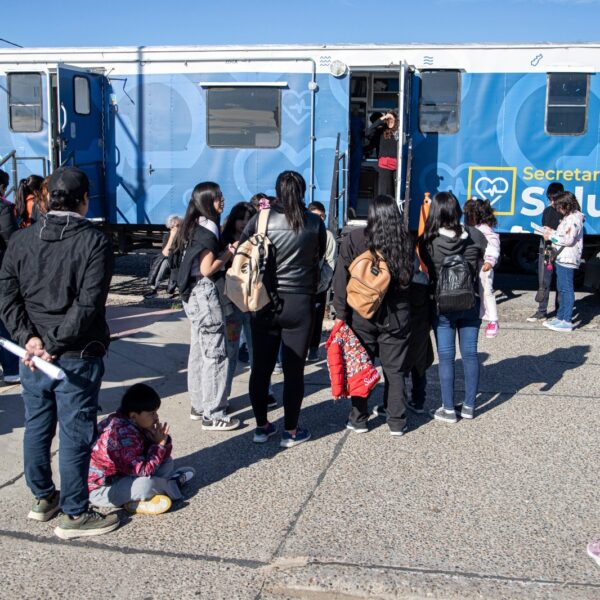 Con gran concurrencia, el Municipio realizó controles y vacunación para el ingreso escolar