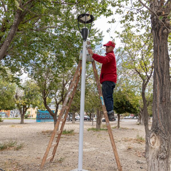 Prosiguen las tareas de reacondicionamiento en espacios públicos de la ciudad