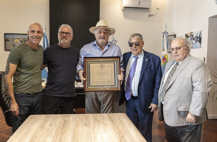 El intendente recibió al presidente de la Confederación Argentina de Judo