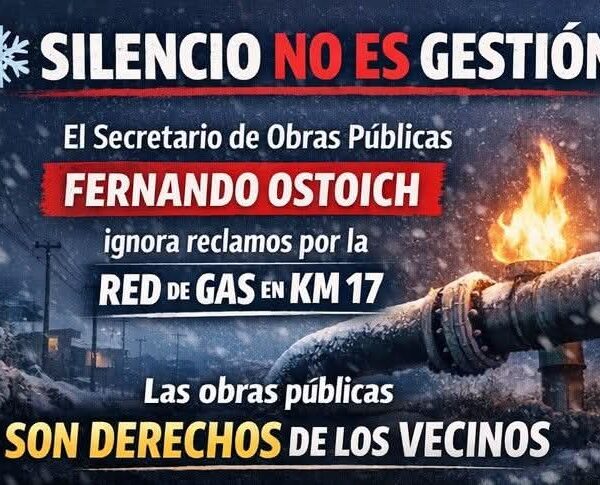 Mariela Aguilar cuestionó el silencio de Obras Públicas por la red de gas en Km 17
