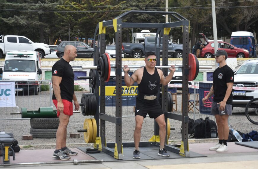 Comodoro vivió a pleno el Power Day, el primer evento de Strongman y Powerlifting