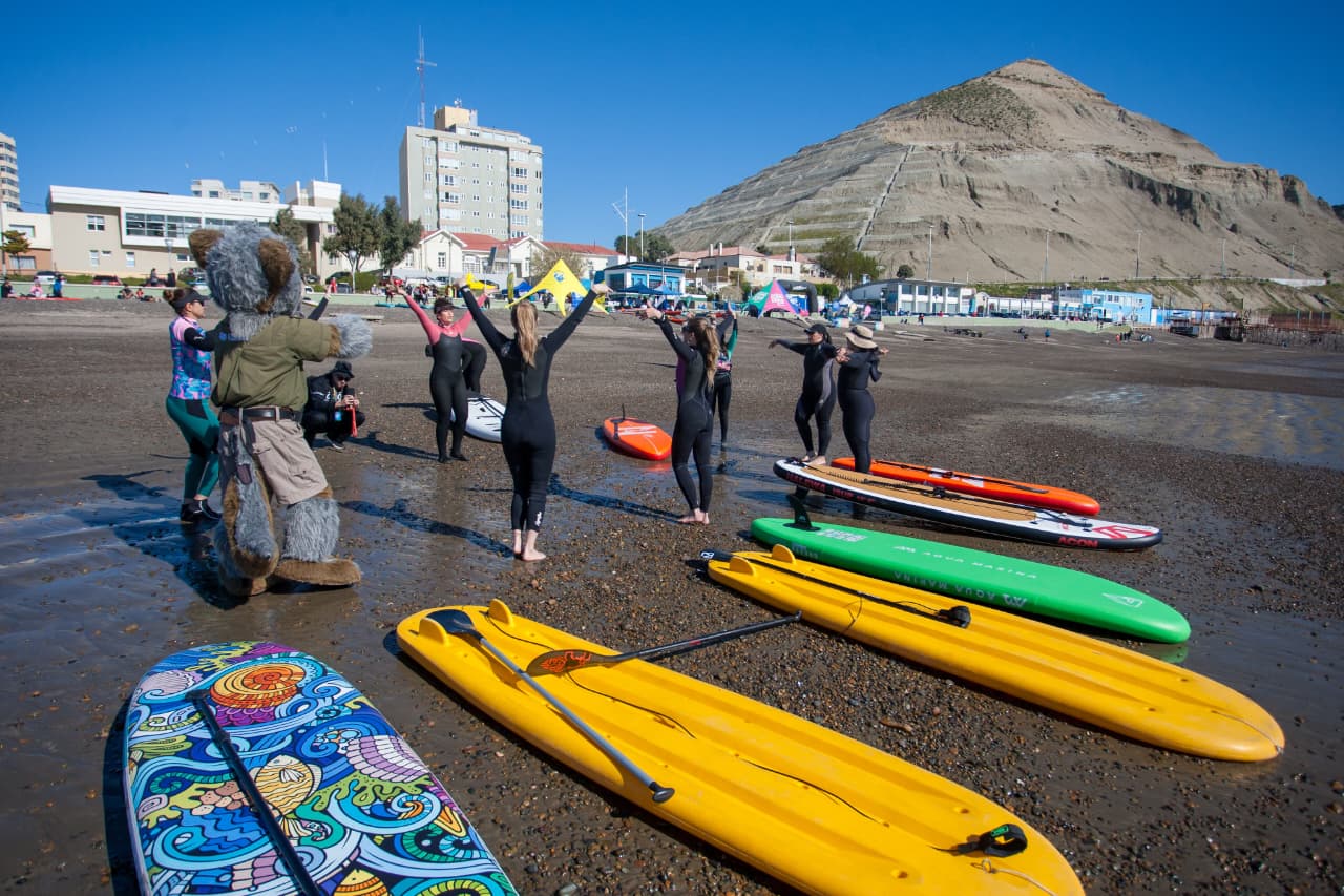 Comodoro será sede de una clínica internacional de SUP Surf