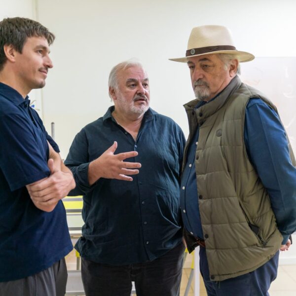 Othar recorrió la etapa final de la ampliación de la escuela municipal N°2006