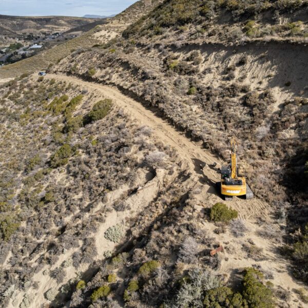 El Municipio avanza con tareas paliativas en la zona del cerro Hermitte