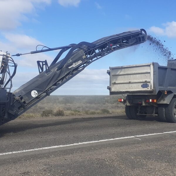 Vialidad Nacional inició la rehabilitación de la RN 3 entre Malaspina y Comodoro