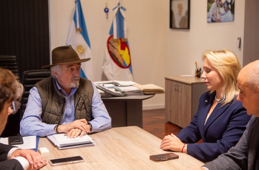 Othar y Suiskaia ratificaron la voluntad de cooperación en proyectos energéticos, industriales y científicos