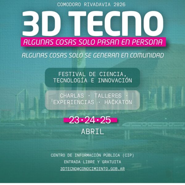 Este jueves comenzará el Festival 3D Tecno en el Centro de Información Pública