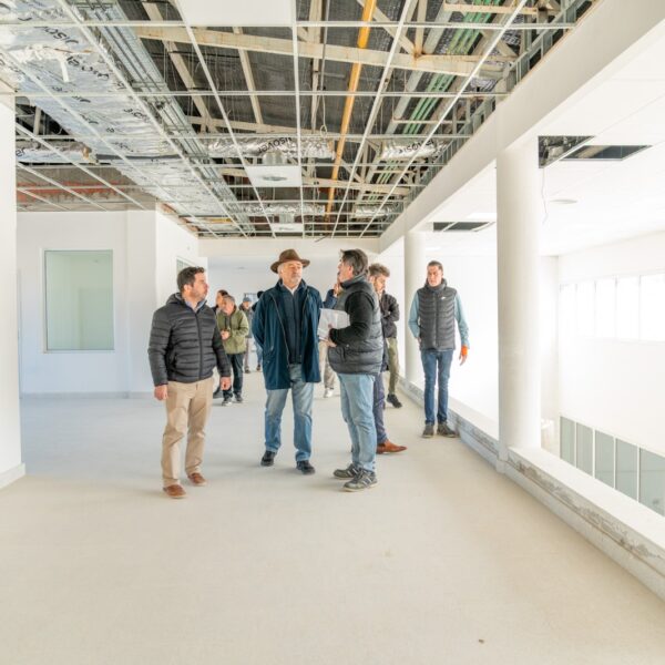 Se prevé que la obra del Centro de Encuentro de barrio Abel Amaya finalice a fin de año