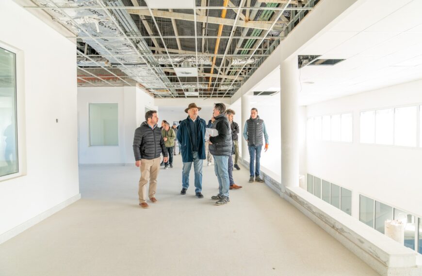 Se prevé que la obra del Centro de Encuentro de barrio Abel Amaya finalice a fin de año