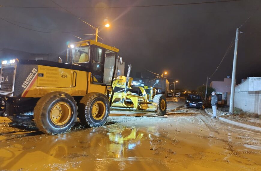 Las precipitaciones no causaron inconvenientes en Comodoro