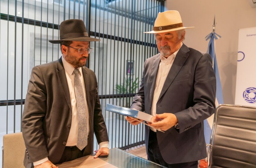 Macharashvili recibió al Gran Rabino&hellip;