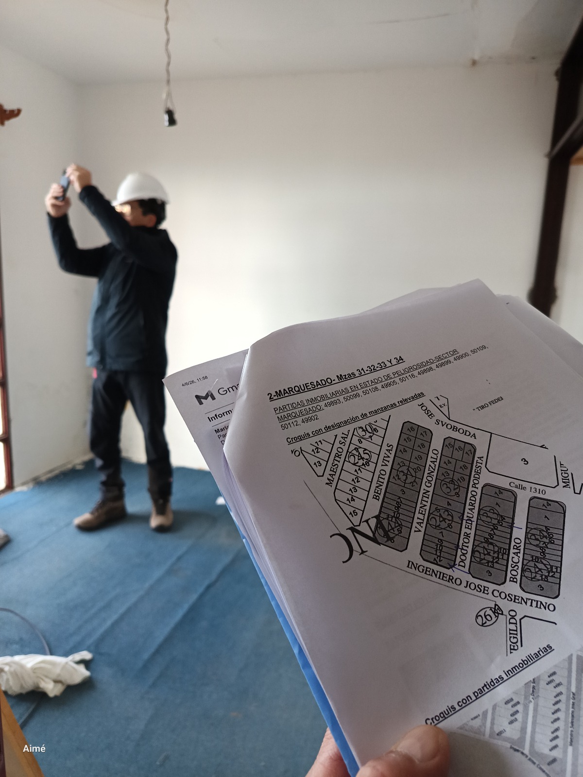 El Municipio avanza con los peritajes estructurales en viviendas de los barrios El Marquesado – Los Tilos