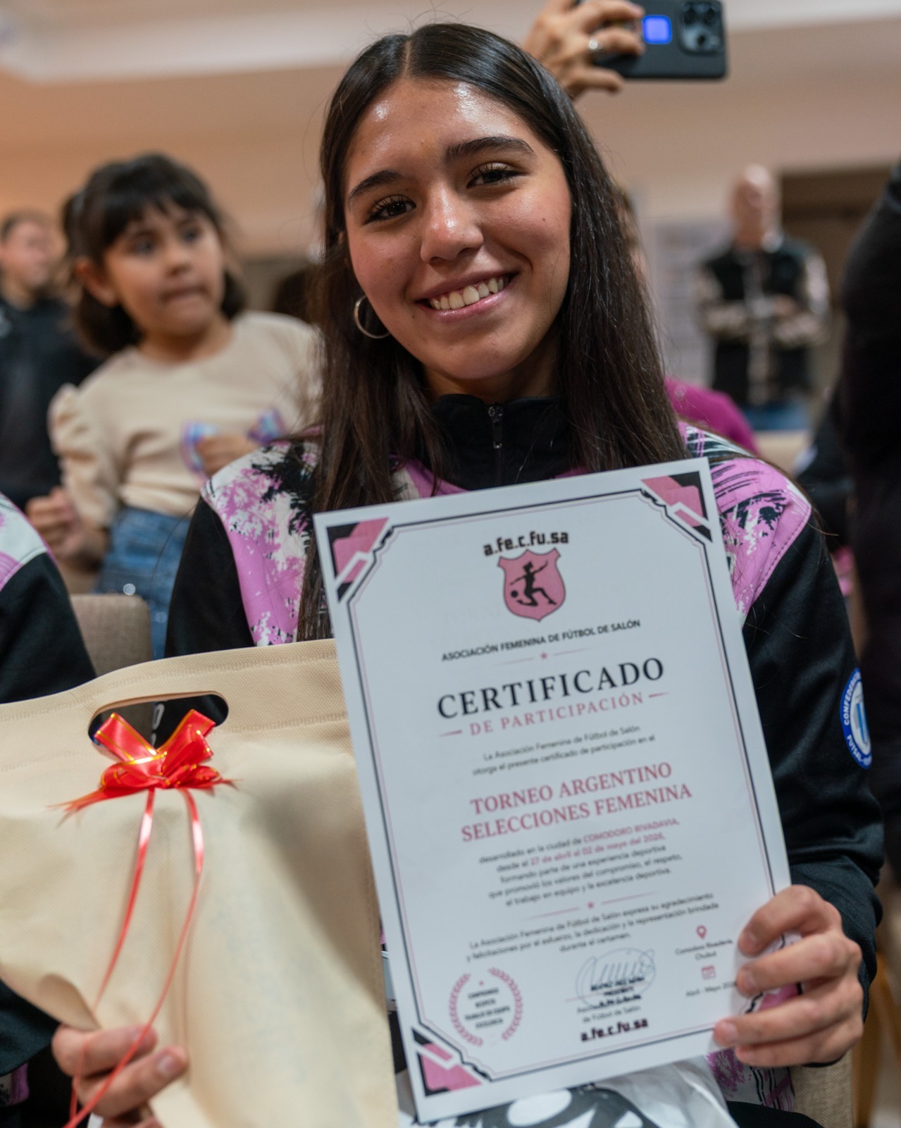 Othar reconoció a los seleccionados comodorenses subcampeones nacionales de Futsal