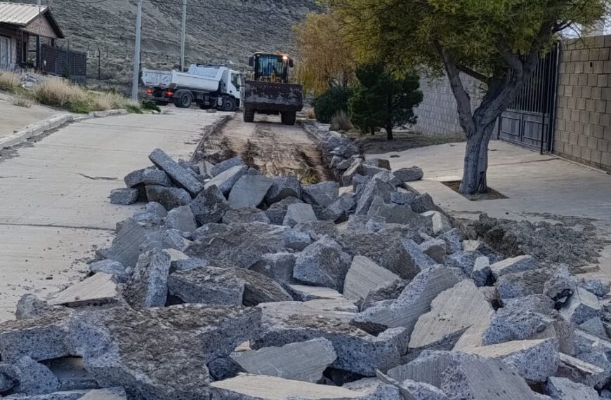 El Municipio intervino la calle&hellip;