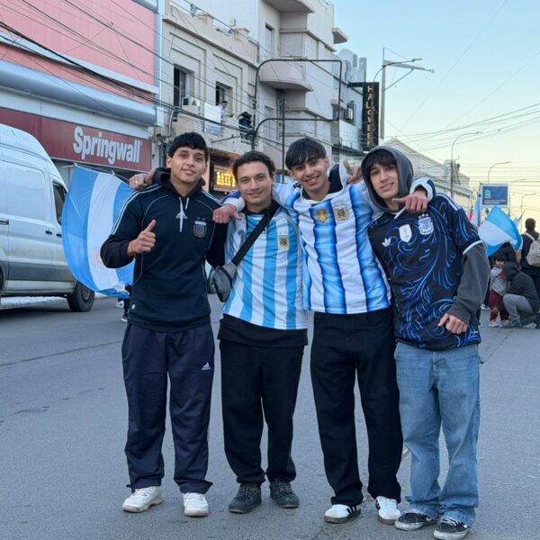 Comodoro desplegará un operativo especial de seguridad durante los partidos de Argentina en el Mundial