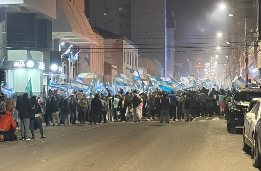 Comodoro Rivadavia celebró el pase de Argentina a las semifinales del Mundial