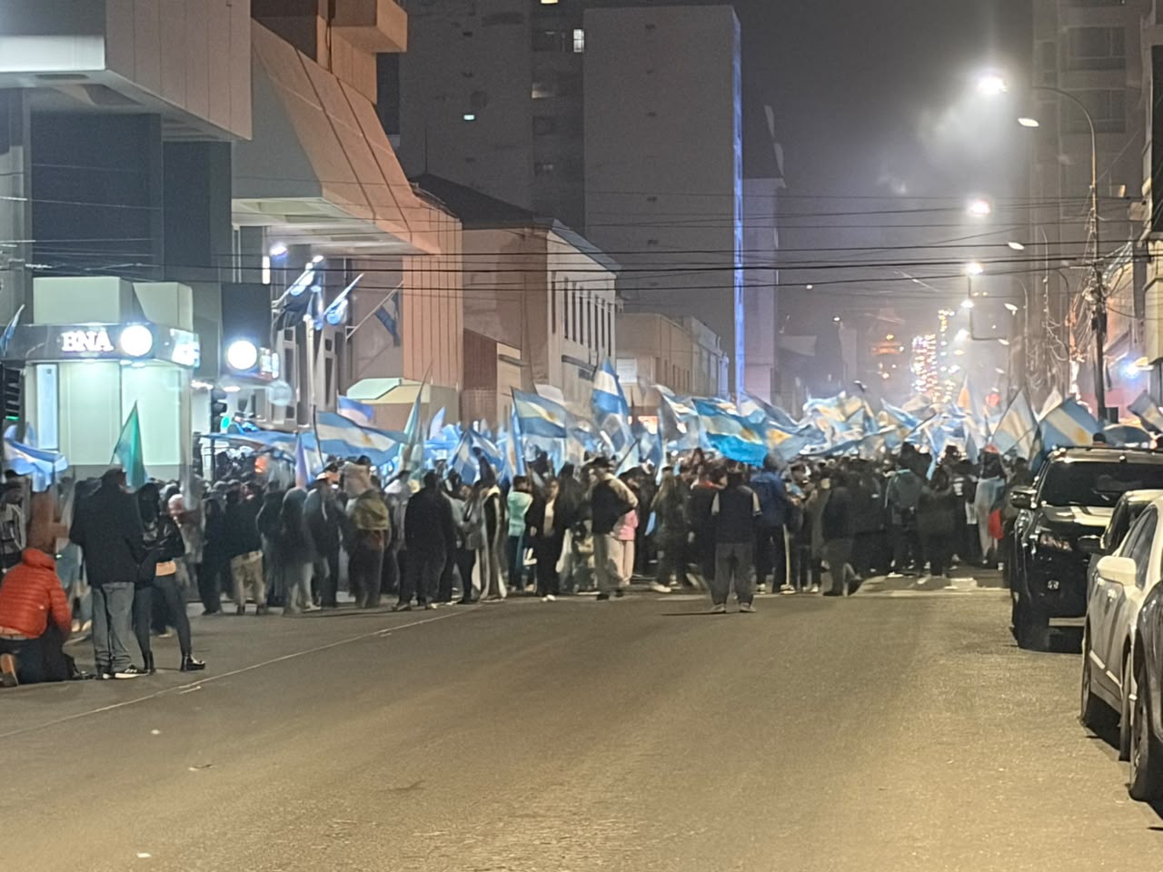 Comodoro Rivadavia celebró el pase de Argentina a las semifinales del Mundial