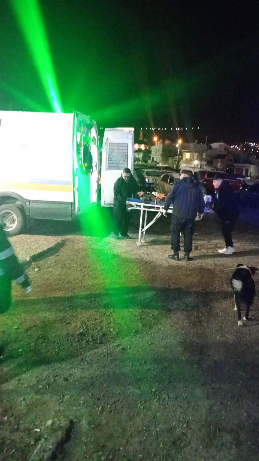 Entró a una comisaría pidiendo ayuda, se descompensó y fue hospitalizada
