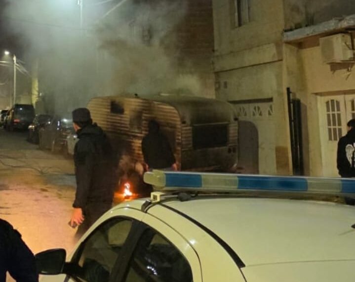 Incendiaron una casilla rodante en La Floresta e investigan si fue un hecho intencional