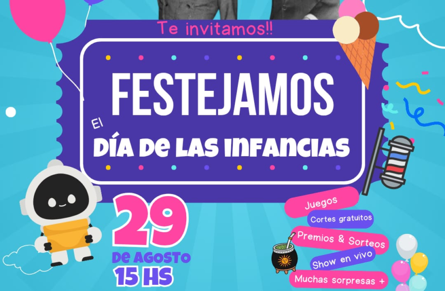 La Unidad Básica Generación Peronista Organizada celebrará el Día de las Infancias con una jornada solidaria en la Plaza Padre Corti