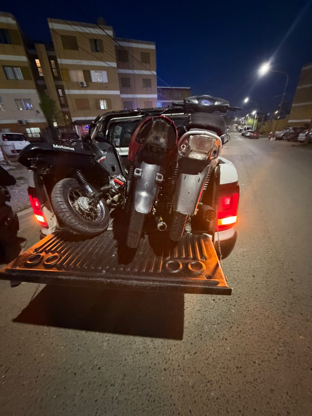 Secuestraron tres motos tras detectar irregularidades en un control vehicular