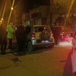Conducía a alta velocidad, casi…